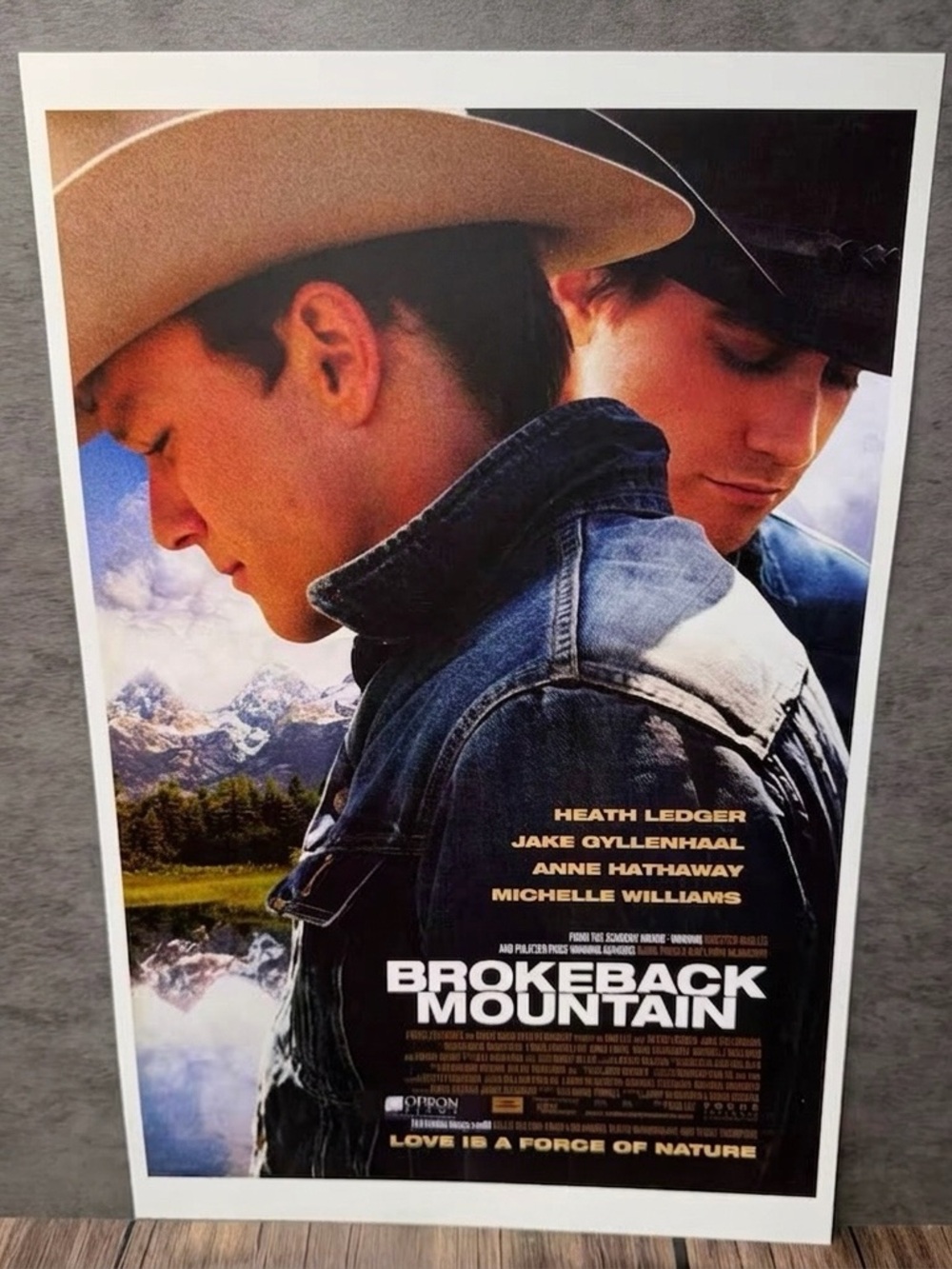 Brokeback Mountain (2005) Movie Poster Print – 11" x 17"